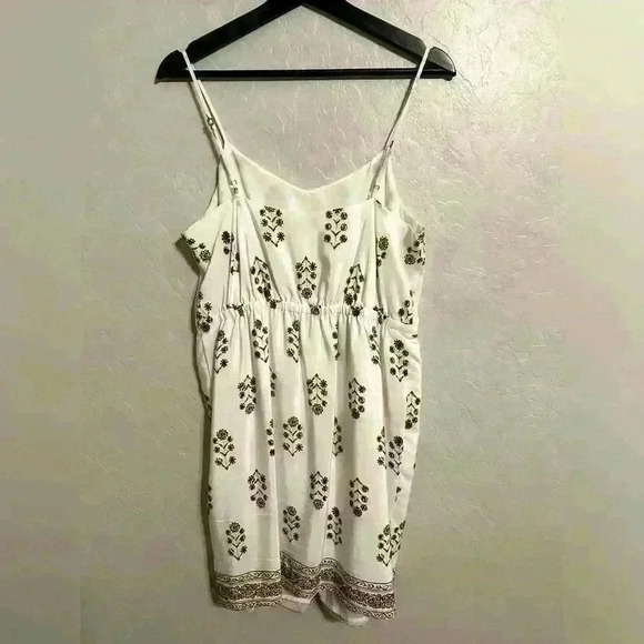 Madewell 100% Silk Sandstar Spaghetti Strap Dress Size 10 - Picture 3 of 8